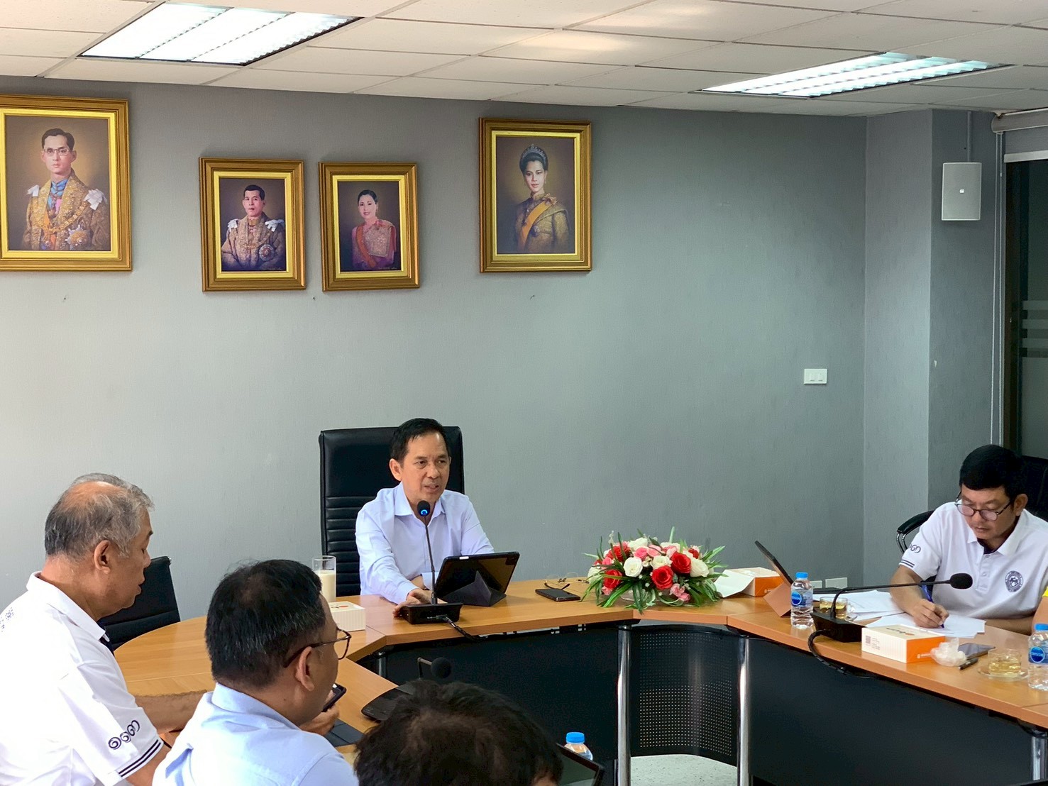 ประชุมติดตามงานก่อสร้างประจำเดือน กันยายน  2568