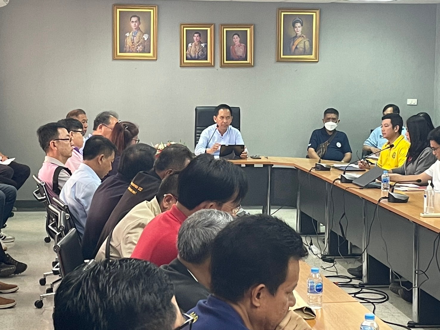 ประชุมติดตามงานก่อสร้างประจำเดือนธันวาคม 2567