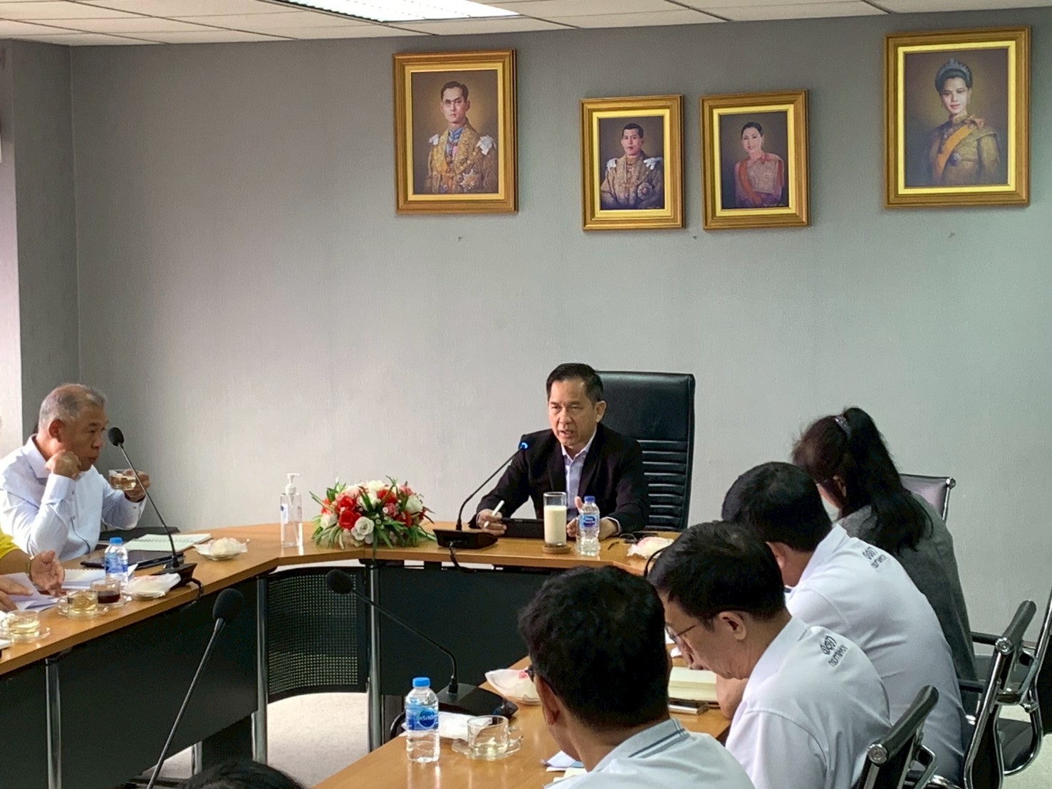 ประชุมติดตามงานก่อสร้างประจำเดือน กรกฎาคม 2568
